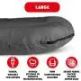 The Dog’s Bed, Premium Waterproof Dog Bed, M to XXL Durable Quality Grey Oxford Fabric, YKK Zippers, Washable Reversible Cover, Dog Beds for Home Car Crate & Outside, Puppy & All Pet Comfort The Dog’s Bed, Premium Waterproof Dog Bed, M to XXL Durable Quality Grey Oxford Fabric, YKK Zippers, Washable Reversible Cover, Dog Beds for Home Car Crate & Outside, Puppy & All Pet Comfort