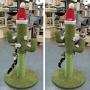 TOPKITCH Cactus Cat Scratching Post and Climbing Frame(Handmade)
