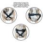 Bonnie x Clyde Dog Backpack Harness - for Hiking, Training, Daily Walking or Puppy Fashion - Adjustable Straps, Large Carrying Compartments & Durable Buckles