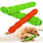 CHENLU Pet Supplies Dog Toothbrush Toy Clean Teeth Brushing Stick Pet Brush Mouth Chewing Clean Toy TPR Bite-Resistant Food Molar Rod