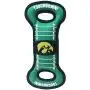 Pets First NCAA Football Field Dog Toy with Squeaker. - Iowa Hawkeyes - for Tug, Toss, and Fetch. - Tough & Durable PET Toy Pets First NCAA Football Field Dog Toy with Squeaker. - Iowa Hawkeyes - for Tug, Toss, and Fetch. - Tough & Durable PET Toy