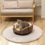 CHEWIE Pet Beds for Cats and Small Dogs, Round Pet Beds for Indoor Cats Or Small Dogs, Non-Slip,Bite Resistanc, Durable, Comfortable and Washable