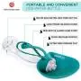 Yicostar Dog Water Bottle for Walking, 20 OZ Travel Pet Water Bottle with Collapsible Dog Bowl and Potty Waste Bag for Dogs, Portable Dog Water Dispenser for Hiking, Parking and Outdoor Yicostar Dog Water Bottle for Walking, 20 OZ Travel Pet Water Bottle with Collapsible Dog Bowl and Potty Waste Bag for Dogs, Portable Dog Water Dispenser for Hiking, Parking and Outdoor
