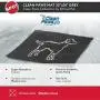Clean Paws - Chenille Microfiber Dog Door Mat - 35X24 Inches/Attractive, Durable, Super Absorbent, Washable. by Ethical Pets