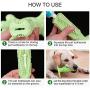 Grenf Durable Dog Chew Toys Dog Toothbrushes can Reduce Plaque and Tartar Toys That can Clean Teeth While Playing Natural and Non-Toxic