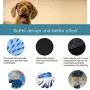 Biioltgs Pet Grooming Glove for Dogs, Horses, Bunnies and Cats, Pet Hair Remover Mitt, Gentle Deshedding Brush Glove, Hair Remover Mitt with Five Finger Design