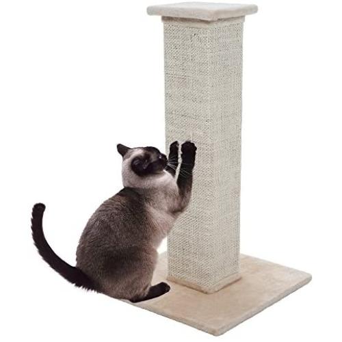 PETMAKER Sisal Burlap Cat Scratching Post, 28'', Model:80-0247