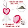 Vannon Cat Feather Toys Catnip Filled InteractiveTeaser Wand Cat Toy for Indoor Cats and Kitten