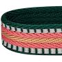 Blueberry Pet 8 Colors 3M Reflective Multi-Colored Stripe Adjustable Dog Seat Belts