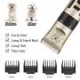 HahaGo Pet Grooming Clippers Dog Shaver Hair Trimmer Electric Fur Removal Cutter Rechargeable Haircut with LED Screen for Dogs Cats Pets