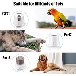 Volucis Rechargeable Dog Nail Grinder, 2-Speed 3 Ports Professional Dog Nail Trimmer, Noise-Free Painless Grooming & Smoothing Claw Care for Large Medium Small Dogs and Cats