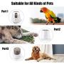 Volucis Rechargeable Dog Nail Grinder, 2-Speed 3 Ports Professional Dog Nail Trimmer, Noise-Free Painless Grooming & Smoothing Claw Care for Large Medium Small Dogs and Cats