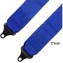 RASTP 4 Point Safety Harness with 3 Inch Padding(Blue)
