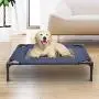 Pet Bed Dog Bed Elevated Pet Bed, Portable Camping Raised, for Large Medium Small Pet Cats Dog Pet Waterloo (Color : Brown, Size : M(76×60×16cm))