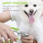 TINMARDA Dog Nail Clippers and Trimmers with Safety Guard to Avoid Over Cutting Nails, Razor Sharp Blades, Sturdy Non Slip Handles, Professional Pet Grooming Tool for Large and Medium Breed