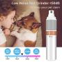 Nail Grinder Dog Cat Clippers, Function Upgraded Professional Stepless Speed Regulation Electric Rechargeable Pet Nail Trimmer Painless Paws Grooming & Smoothing for Small Medium Large Dogs & Cats