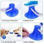 POUMANNI Suction Cup Dog Toy, Aggressive Chew Pet Toys for Dogs Hedgehog Pet Dog Toy Interactive Durable Small Dog Toys for Tug/Chewing/Teeth Cleaning