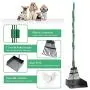 amorus Dog Pooper Scooper Extra Large, Adjustable Long Handle Pooper Scooper for Large Small Medium Dogs, Metal Tray and Rake Set for Pets, Great for Lawns, Grass, Dirt, Gravel amorus Dog Pooper Scooper Extra Large, Adjustable Long Handle Pooper Scooper for Large Small Medium Dogs, Metal Tray and Rake Set for Pets, Great for Lawns, Grass, Dirt, Gravel