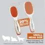 Wahl Premium Pet Double Sided Medium Pin Bristle Brush, Ergonomic Brush with Ergonomic Rubber Grips for Comfortable Brushing and Finishing Coats of Dogs and Cats – Model 858413 Wahl Premium Pet Double Sided Medium Pin Bristle Brush, Ergonomic Brush with Ergonomic Rubber Grips for Comfortable Brushing and Finishing Coats of Dogs and Cats – Model 858413