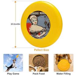 Pet Frisbee Flying Disc Dog Toy - Multifunction Casque D’Or003