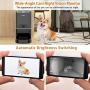 SEISSO Smart Pet Feeder with WiFi, Automatic Cat Feeder Large Capacity Dog Food Dispenser, WiFi Cellphone APP Program Feeding
