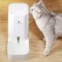 FUNLULA FUNLULA FUNLULA Pet Food Feeder and Water Feeder Self-Dispensing Gravity Automatic Dispenser Bundle Station Device Set for Large Middle Small Cats Dogs Kitten Puppy