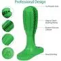 JINGSHENG FDA Dog Toothbrush Chew bite Resistant Toy Dental Oral Hygiene Care Brush Stick Natural Rubber pet Attractive Flavor 2019 Upgraded More bristles Clean dirts …