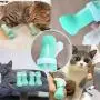WEWBABY Anti-Scratch Cat Shoes Rubber Boots for Cats Adjustable Cat Claw Covers Silicone Cat Paws Gloves for Cats Only Cat Feet Covers for Cat Home Bathing or Shaving Pet Grooming Salon WEWBABY Anti-Scratch Cat Shoes Rubber Boots for Cats Adjustable Cat Claw Covers Silicone Cat Paws Gloves for Cats Only Cat Feet Covers for Cat Home Bathing or Shaving Pet Grooming Salon