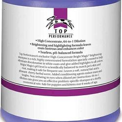 Top Performance Pet Grooming Shampoo Gallon High Concentrate Formula Pro Groomers Dilutes 64:1(Set of All Three)