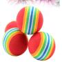 POPETPOP 12pcs Interactive Dog Toys Rainball Dog Balls Puppy Toys 3.5cm Tennis Balls Pet Supplies - Small