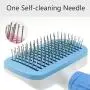 None branded Dog Cat Hair Brush Pet Grooming Comb Tools One Click Hair Removal Self Cleaning Slicker Brush for Shedding Grooming None branded Dog Cat Hair Brush Pet Grooming Comb Tools One Click Hair Removal Self Cleaning Slicker Brush for Shedding Grooming