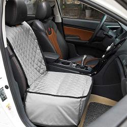 Felicificer Dog Car Seat - 2 in 1 Car Seat Cover for Pets with Waterproof & Nonslip, Removable Cover & Cushion, Perfect for Cars, Trucks and SUVs