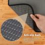 SINLAND Microfiber Pet Bowl Mat Dish Drying Mat with Anti-Skid Backing