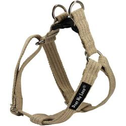 Cotton Web Adjustable Dog Step-in Harness 4 Sizes Beige