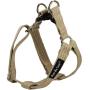 Cotton Web Adjustable Dog Step-in Harness 4 Sizes Beige
