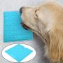 Pet Dog Lick Mat Dog Slow Feeder Pet Calming Mat Anxiety Relief Dog Cat Licking Mat Pet Accessories Puppy Grooming Feeding Outdoor (Color : Red)