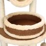 S-Lifeeling Cat Tree Cat Climbing Frame Sisal Small Cat Scratching Column Cat Tower Cat Litter Cat Jumping Platform Rattan Mat Cat Scratching Board