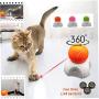 Led Rotate Ball Cat Automatic Electric Ball Toys Creative Pet Toy Funny Cat Interactive Exercise Training Toy Pet Supplies