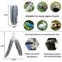 PETXIAOWU Dog Nail Clippers and Trimmer with File and Grooming Brush, Heavy Duty Nailclipper with Safety Guard to Avoid Over-Cutting for Cat, Dog, Rabbit, Guinea Pig at Home