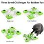 Interactive Treat Maze & Puzzle Feeder for Cats - Puzzle Cat Toy Suitable for Various Cat Entertainment Activities, Cat IQ Training Toys with 3 Level Challenges for Indoor Cats Improve Intelligence Interactive Treat Maze & Puzzle Feeder for Cats - Puzzle Cat Toy Suitable for Various Cat Entertainment Activities, Cat IQ Training Toys with 3 Level Challenges for Indoor Cats Improve Intelligence