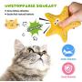 Catnip Cat Toys for Indoor Cats, 12 Pack Interactive Cat Toy with Crinkle, Squeaky, Rattle Sound, Kitten Stuffed Animal Cat Toy Set Assorted Plush Pet Toys, Cat Chew Toy for Chewing, Hunting, Teething