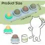 Nuanchu 2 Pieces Catnip Wall Ball Toys Rotatable Snack Edible Balls Cat 4-1 Removable Licking Catnip Balls Chewing Cleaning Teeth Toy for Cats Kitten Kitty Nuanchu 2 Pieces Catnip Wall Ball Toys Rotatable Snack Edible Balls Cat 4-1 Removable Licking Catnip Balls Chewing Cleaning Teeth Toy for Cats Kitten Kitty