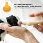 TOPINCN 15PCS Puppy Nursing Bottle Nipple Silicone Safety Soft Cat Dog Feeding Bottle Feeder Nipple for Pet Puppy Kittens