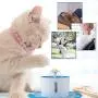 Pet Fountain, 1.6 L Automatic Water Fountain for Pets, Triple-Action Filter, Safe Resin Material+Free Silicon Mat for Dogs, Cats Pet Fountain, 1.6 L Automatic Water Fountain for Pets, Triple-Action Filter, Safe Resin Material+Free Silicon Mat for Dogs, Cats