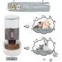 Lucky-M Pets Automatic Feeder and Waterer Set,Dogs Cats Food Feeder and Water Dispenser 3.8L,2 in 1 Cat Food Water Dispensers for Small Medium Big Pets Lucky-M Pets Automatic Feeder and Waterer Set,Dogs Cats Food Feeder and Water Dispenser 3.8L,2 in 1 Cat Food Water Dispensers for Small Medium Big Pets