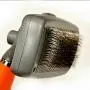 Professional Slicker Brush for Dogs and Cats by GoPets Self-Cleaning Grooming Comb For Dematting Detangling & Deshedding Professional Slicker Brush for Dogs and Cats by GoPets Self-Cleaning Grooming Comb For Dematting Detangling & Deshedding
