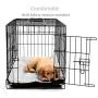 DayDayFun Map Pet Mat Bed Simplistic Design World Map Outline with Thin Black Line Drawing Abstract Continents Insulated Self-Heating Pet Mat Black White