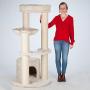 Royal Pet Club Baza Giant Cat Tree - Condo, Hammock, Plush Perch - Scratching - Indoor Activity Playground - 62.5 inches, baza Giant - Cream, Extra Large (44546)