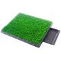 COLIBROX Dog Potty Home Training Toilet Pad Grass Surface Pet Park Mat Outdoor Indoor