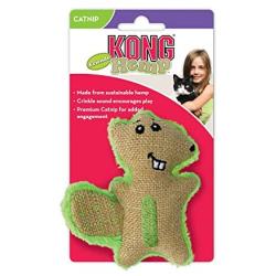 KONG Cat Hemp Friends Catnip Crinkle Sound Roll Scratch Pet Interactive Play Toy